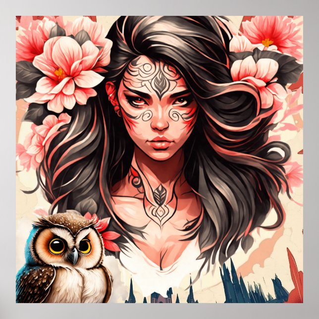 Lady and the Owl Poster (Front)