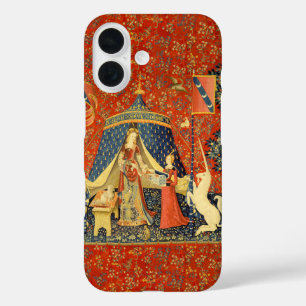 Lady and the Unicorn Mediaeval Tapestry Art iPhone 16 Case