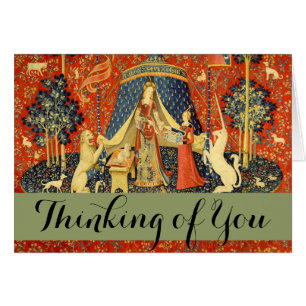 Lady and The Unicorn Mediaeval Tapestry: French Ar