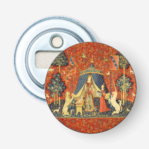 Lady and The Unicorn Mediaeval Tapestry: French Ar Bottle Opener