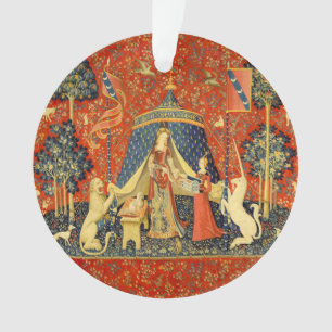 Lady and The Unicorn Mediaeval Tapestry: French Ar Ornament