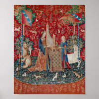 Lady and Unicorn Mediaeval Tapestry Hearing