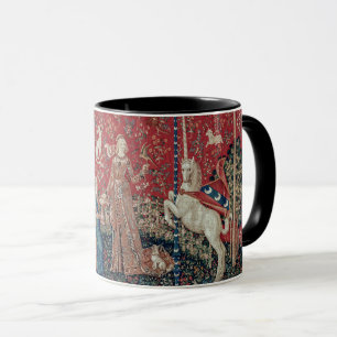 Lady and Unicorn Mediaeval Tapestry Taste Mug