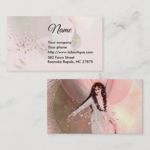 Lady Angel Business Card