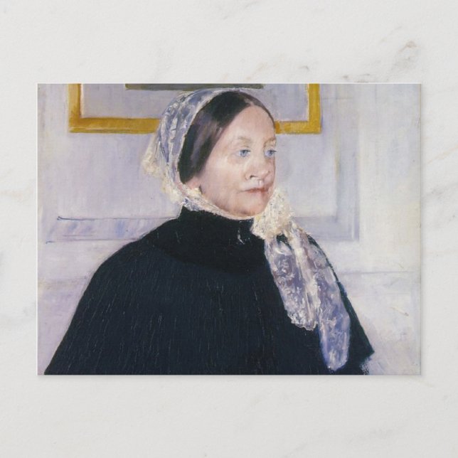 Lady at the Tea Table Postcard (Front)