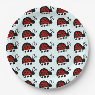 Lady Bird Paper Plate