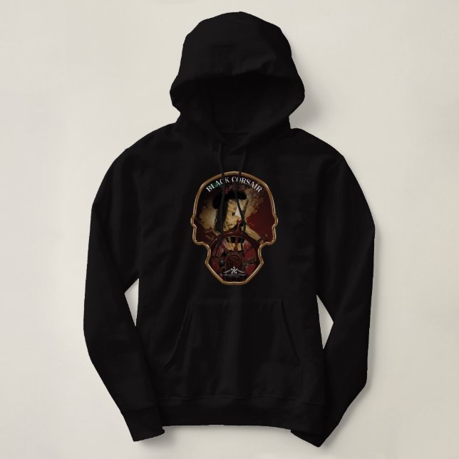 Lady Black Corsair Hoodie (Design Front)