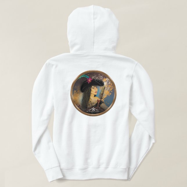 Lady Black Corsair Hoodie (Design Back)