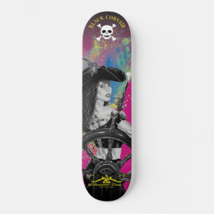 Lady Black Corsair Skateboard