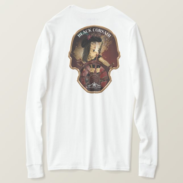 Lady Black Corsair T-Shirt (Design Back)