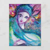 LADY BLUE MASK Elegant Masquerade Party