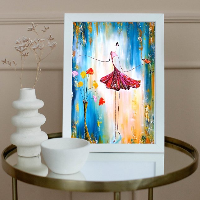 Lady blue poster (Creator Uploaded)