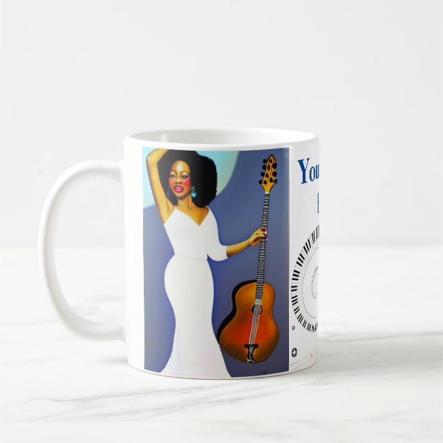 Lady Blues Coffee Mug (Left)