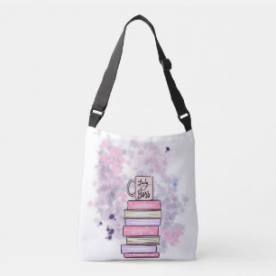 Lady Boss Books and Mug Tote Bag