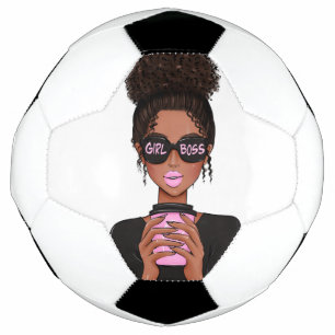Lady Boss Life, Boss Babe Woman, Girl Boss Soccer Ball