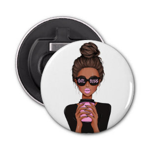 Lady Boss Life, Boss Babe Woman, Girl Boss T-Shirt Bottle Opener