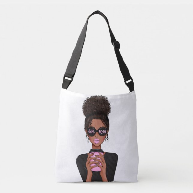 Lady Boss Life, Boss Babe Woman, Girl Boss Tote Ba (Front)