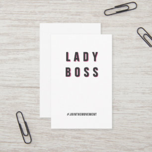 Lady Boss  - Social media card template