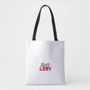 Lady Boss – Strong Confident Woman Design Tote Bag