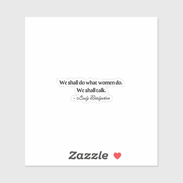 Lady Bridgerton (Sheet)