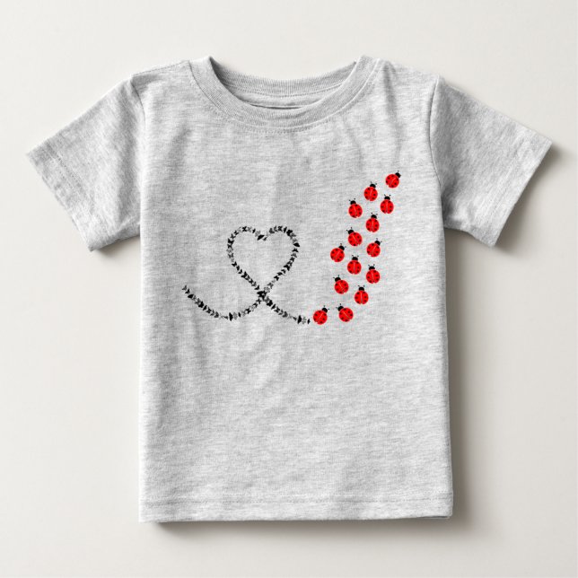 Lady bug  baby T-Shirt (Front)