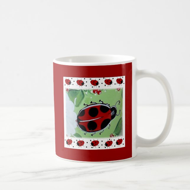 Lady-Bug Coffee Mug (Right)