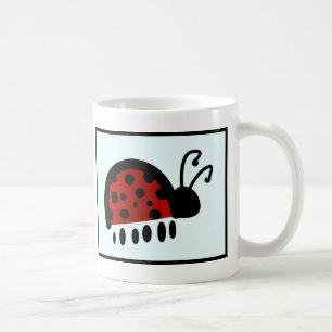 Lady bug coffee mug