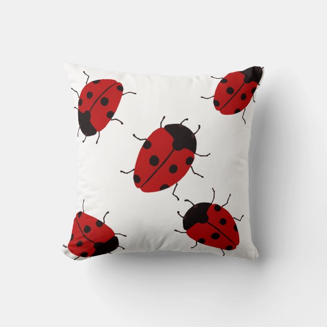 Lady Bug Cushion (Front)