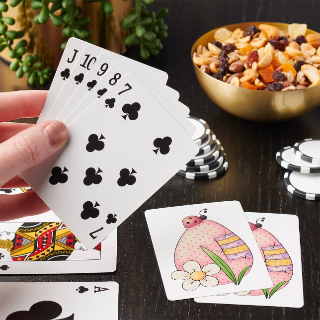 Lady Bug Easter Egg Playing Cards (Creator Uploaded)