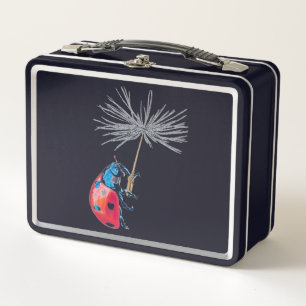 Lady bug Lunch Box