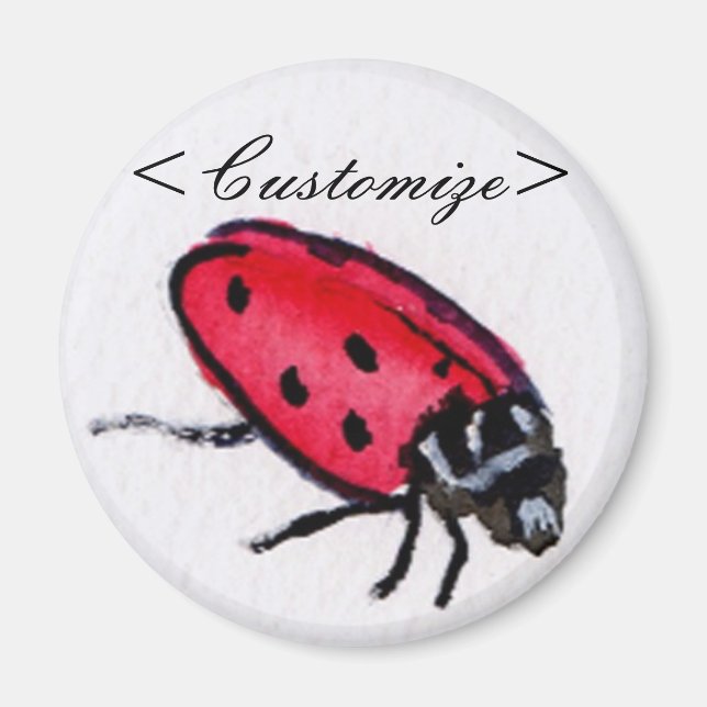 Lady Bug Magnet (Front)