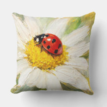 "Lady Bug on Daisy"