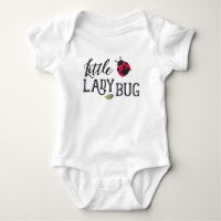 Lady Bug Personalised Bodysuit