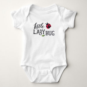 Lady Bug Personalized Bodysuit