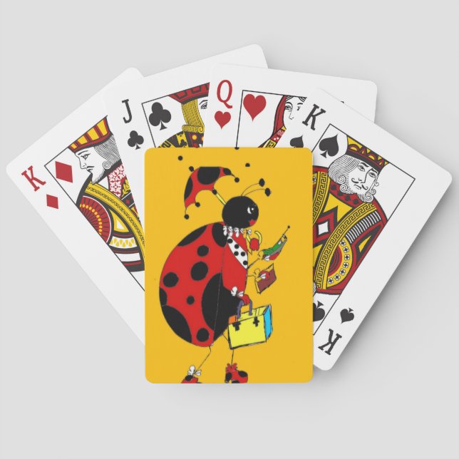 Lady Bug Playing Cards (Back)