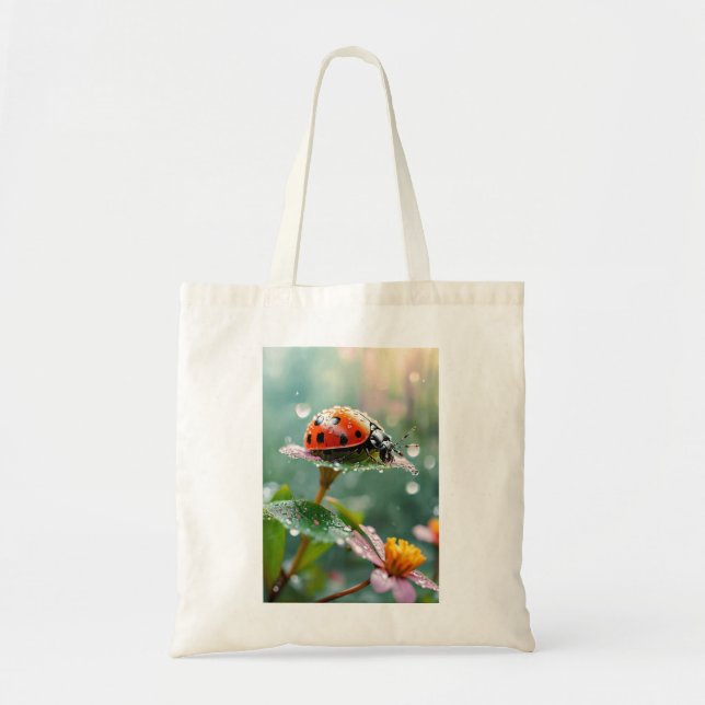 Lady Bug Tote Bag (Front)