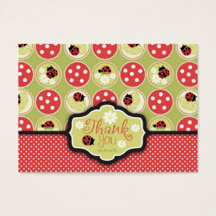 Lady Bug TY Gift Tag