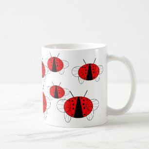 Lady Bugs Coffee Mug