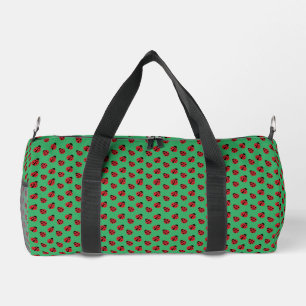 Lady Bugs Design All-Over Print Duffel Bag