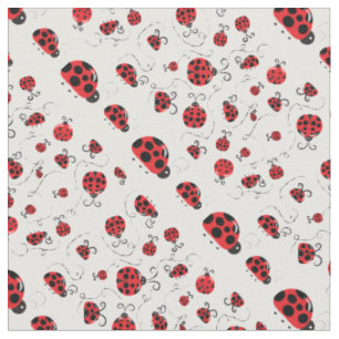 Lady Bugs Everywhere Fabric
