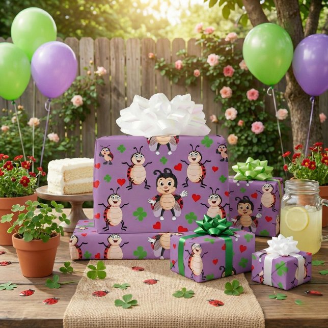 Lady Bugs  Wrapping Paper (Creator Uploaded)
