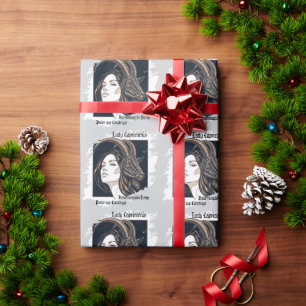 Lady Capricornio Gift Paper