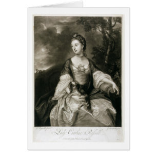 Lady Caroline Russell, engraved by James McArdell