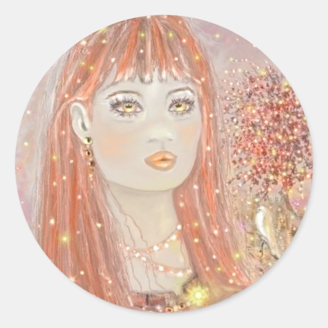 Lady Dusk, stickers (Front)