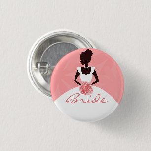 Lady Elegance Collection 3 Cm Round Badge