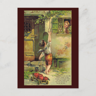 Lady Fair Valentine Postcard