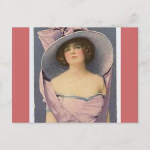 lady fairy postcard