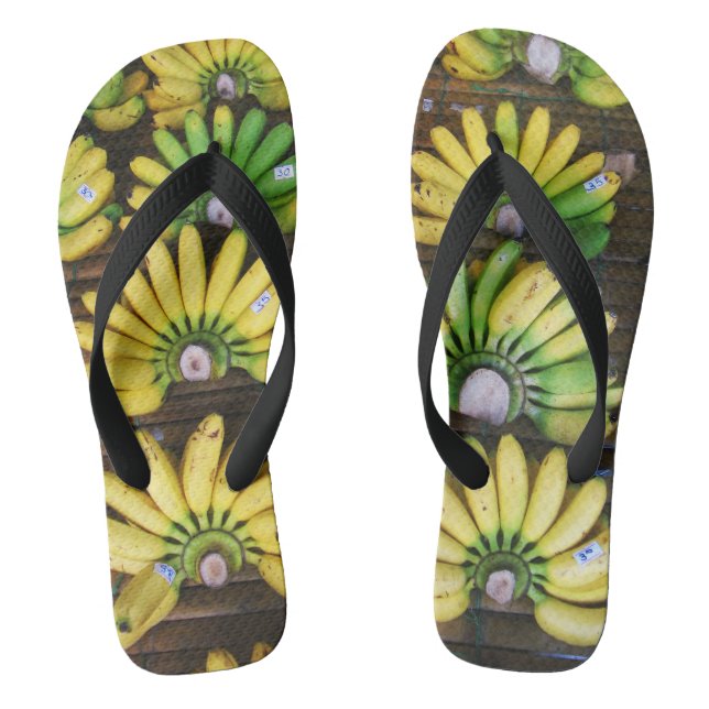 Lady Finger Bananas ~ Egg Banana (กล้วยไข่) Jandals (Footbed)