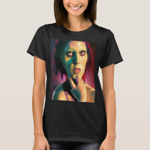 Lady Frankenstein Scary Monster Halloween Favourit T-Shirt