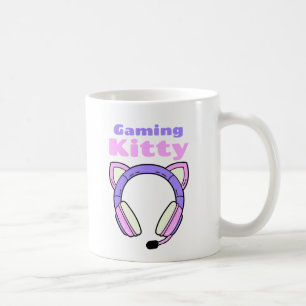 Lady Gamer - Gaming Kitty Coffee Mug